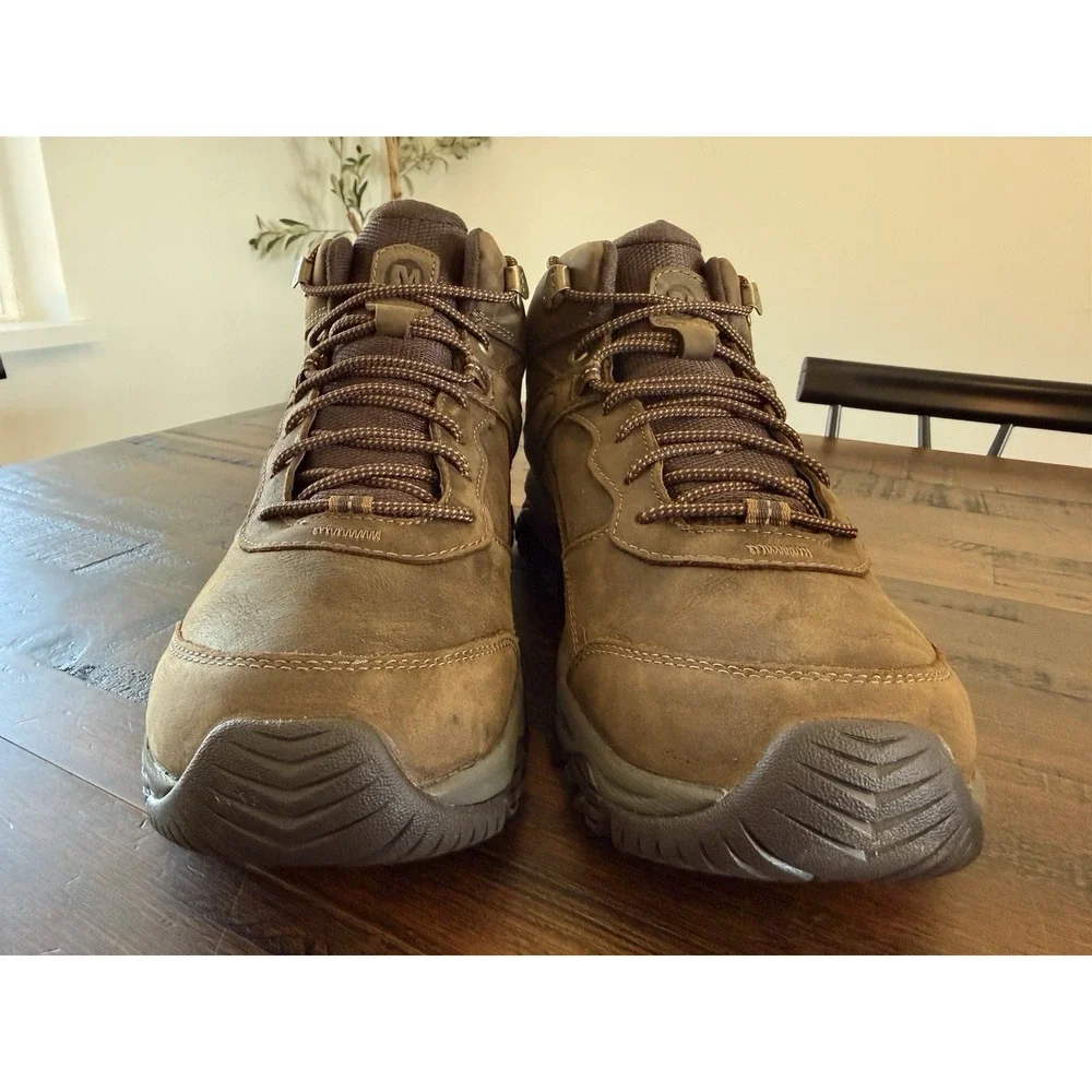 Merrell Men's Sz 13 Moab Adventure 3 Mid Waterproof Boots J003821 Earth Hiking